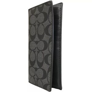 ❌SOLD❌ Authentic Coach Wallet Long wallet  Signature Leather Black